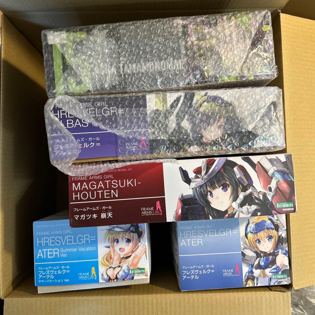 コトブキヤ　美プラ　詰め合わせ　メガミデバイス　フレームアームズ・ガール