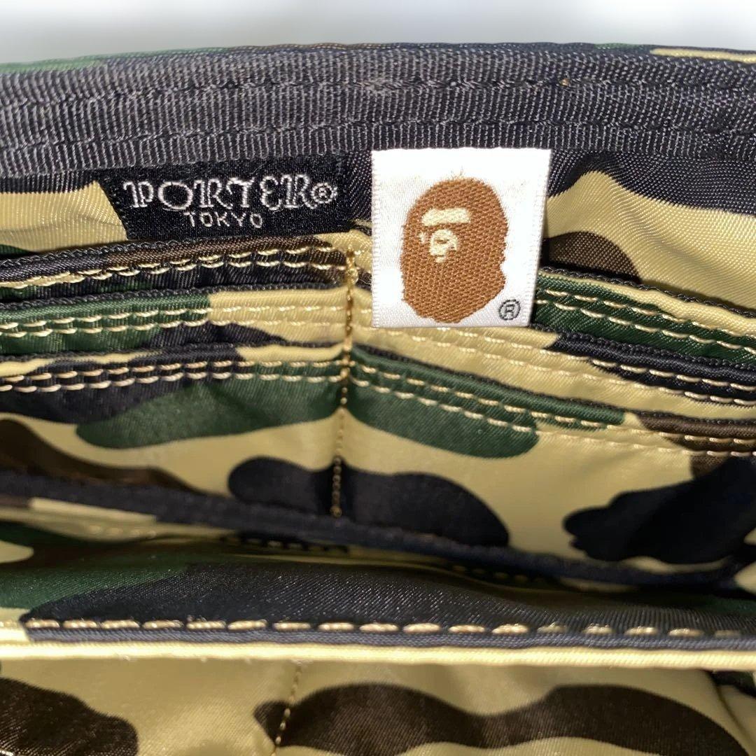 PORTER/エイプ/限定/BAPE/コラボ/財布/迷彩/吉田カバン/別注/良品