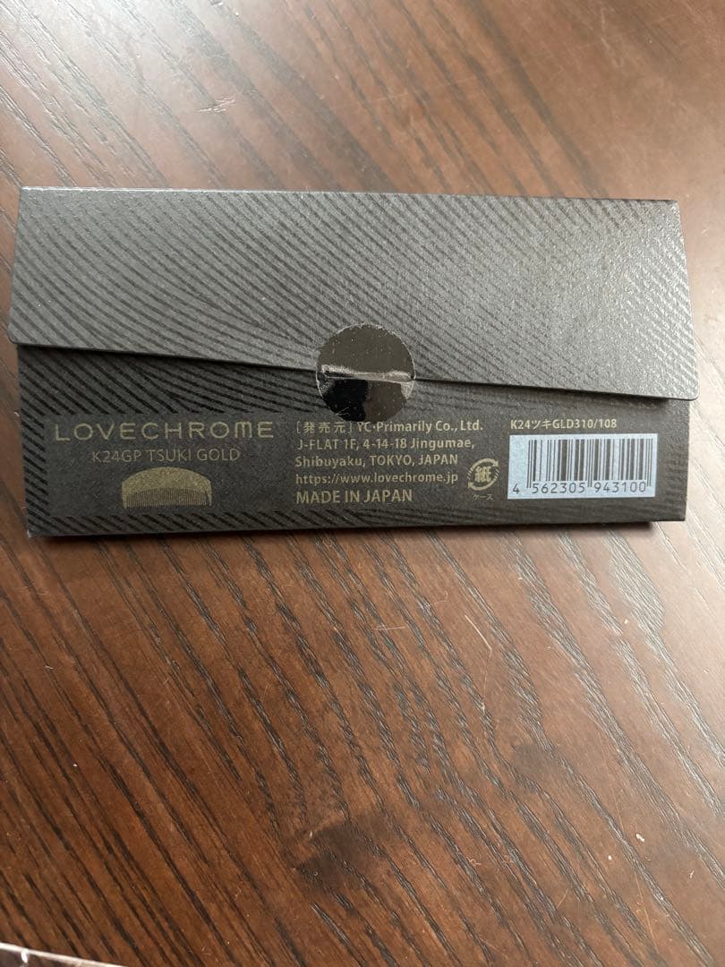 K24GP TSUKI Gold コーム LOVECHROME美髪コーム
