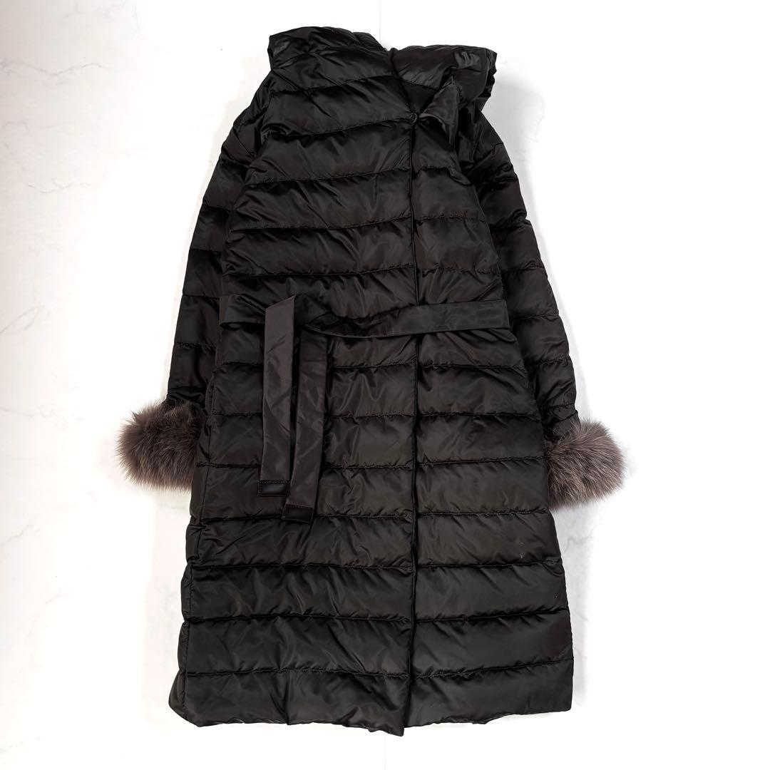 マックスマーラ The Cube ダウンコート リバーシブル 袖ファー 42