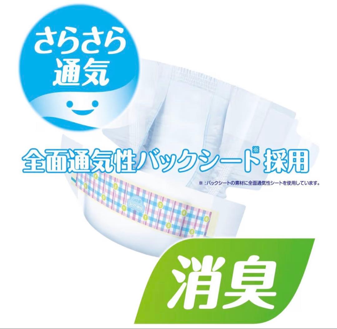 新品未使用 グーン スーパーBIG テープ止め 28枚×12P 15〜35kg