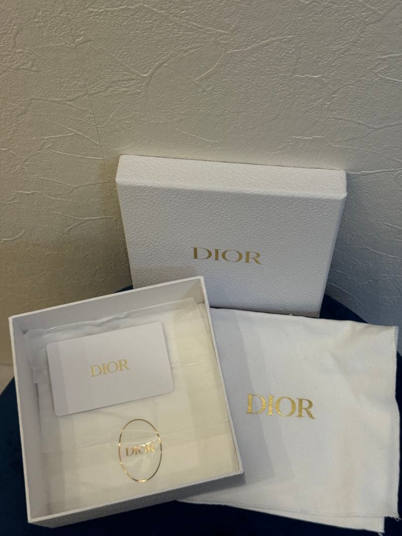 Dior ブラック キルティング 二つ折り財布 フールセット
