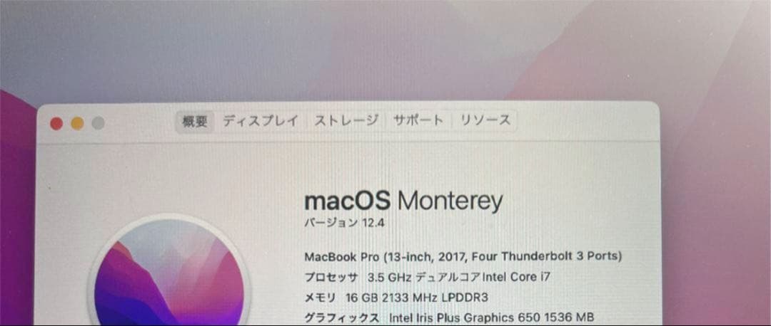 MacBook本体 APPLE MacBook Pro