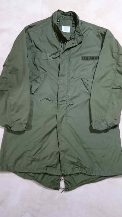 m-65 米軍実物 モッズコート xs 70s  (フードお付します。)