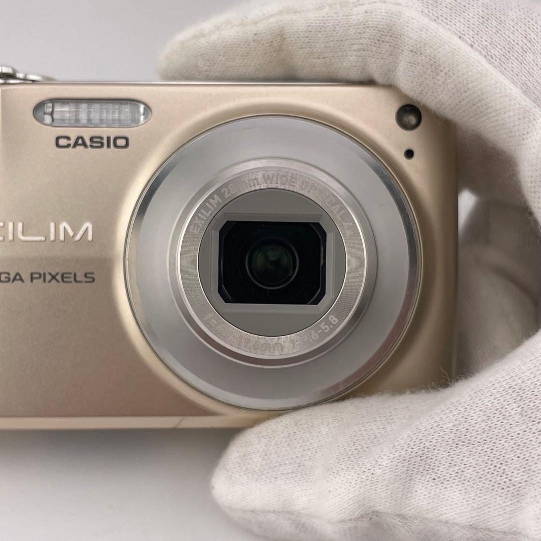 実写美⭕️【動作確認済】CASIO EXILIM EX-Z400 ゴールド