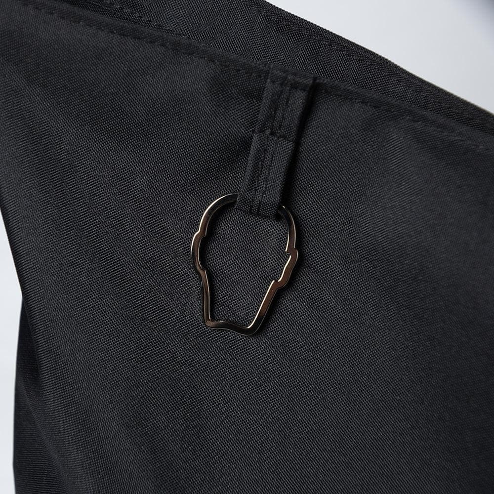 パンクドランカーズ メッセンジャーバッグ 黒 大容量 ショルダーバッグ