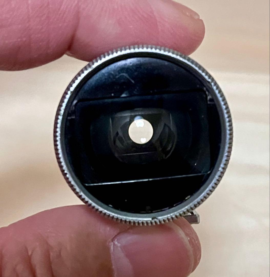 Canon Serenar 28mm レンズ　外付けファインダー付き