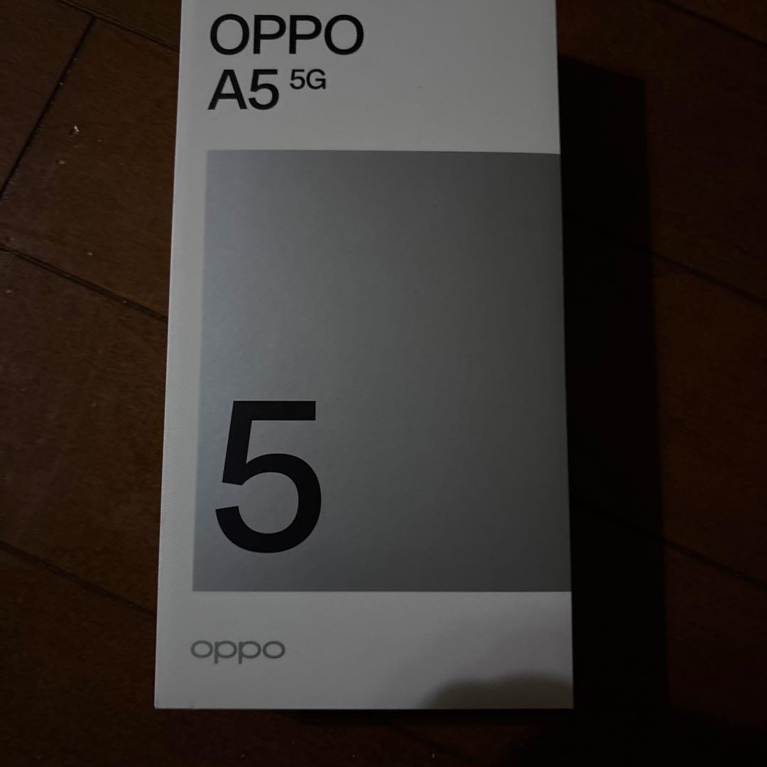 本体OPPO A５ 5G 　グリーン　128GB　SIMフリー②