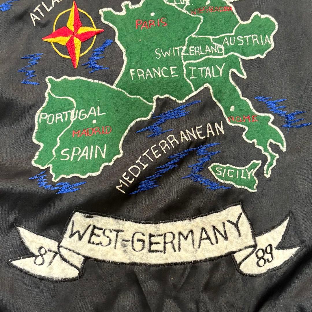 USAF スーベニアジャケット HAHN A.B 西ドイツ 冷戦期 ヴィンテージ