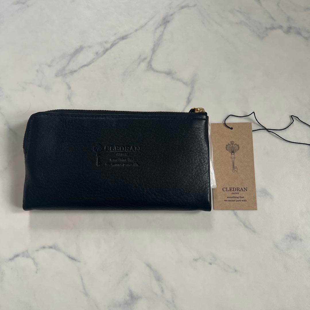 人気のCLEDRAN クレドラン　長財布　ブラック