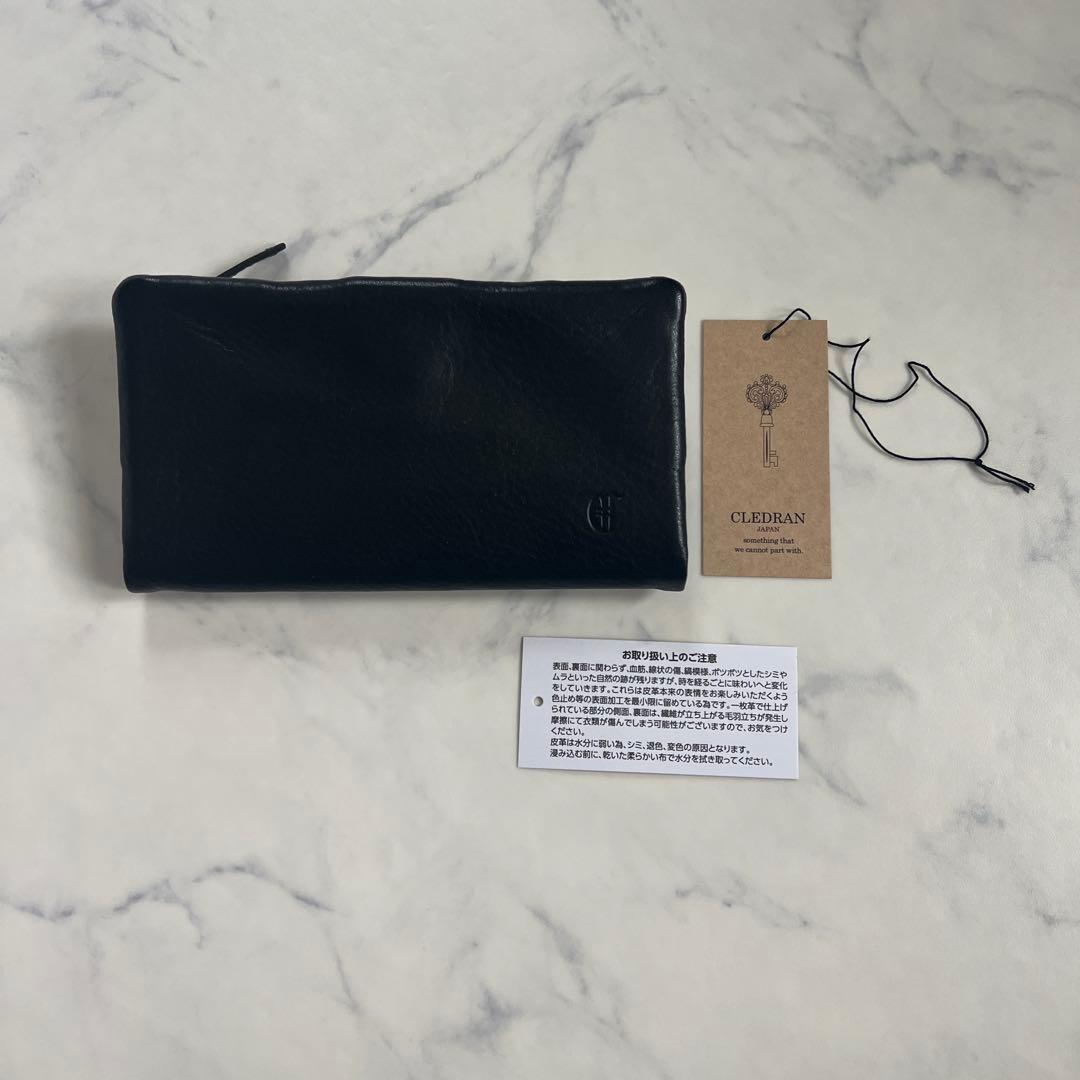 人気のCLEDRAN クレドラン　長財布　ブラック