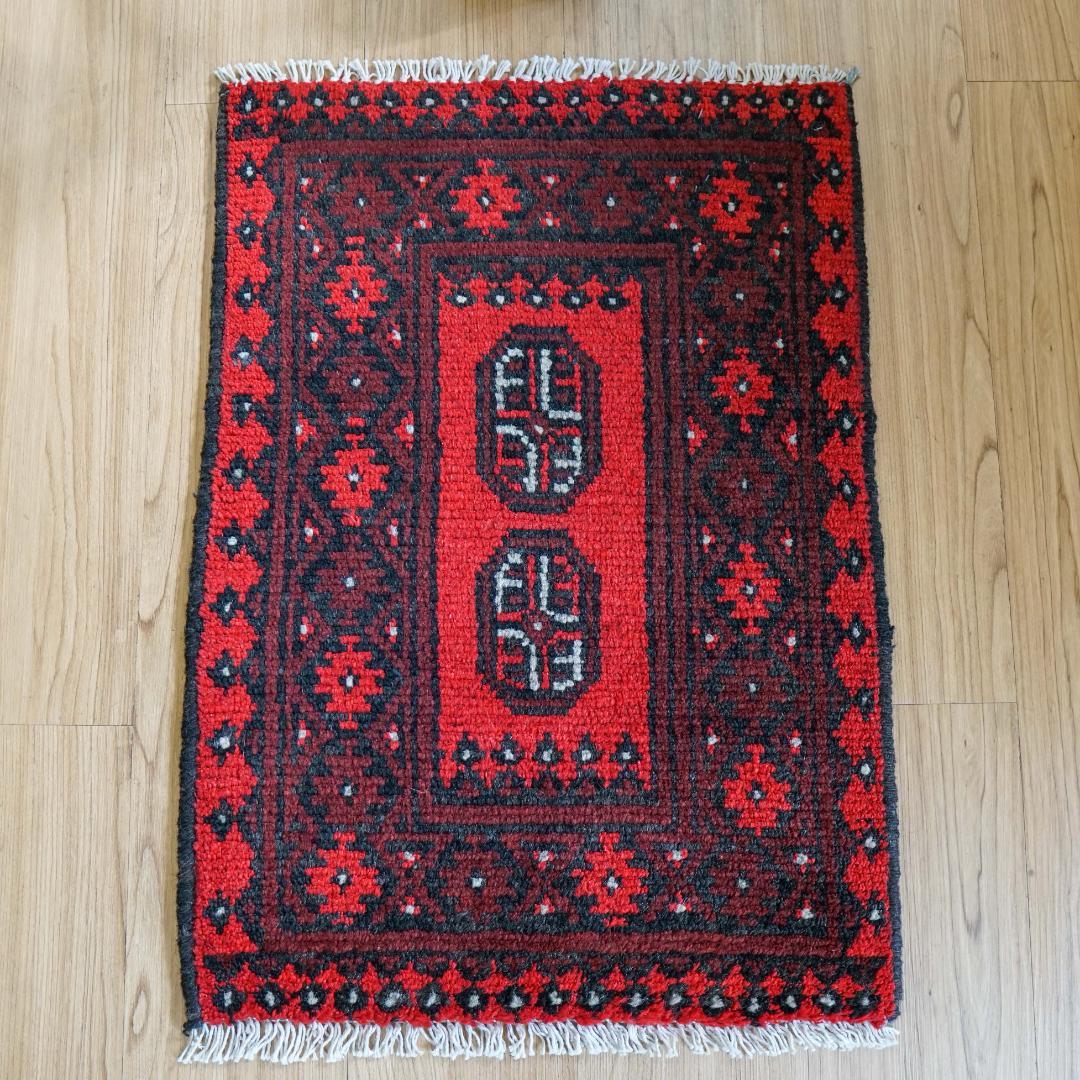 Chocotoypuトルクメン 手織り絨毯 トライバルラグ