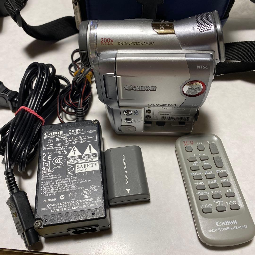 Canon miniDVビデオカメラ IXY DV M3 ②