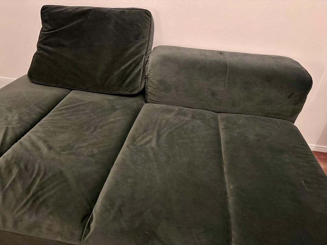 BOCONCEPT Amsterdam 2人用ソファ　ダスティーグリーン