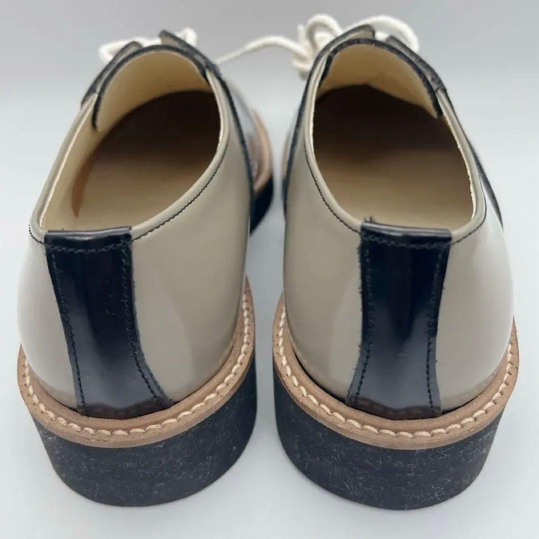 【未使用級】ハルタ 【23.5】 HARUTA サドルシューズ