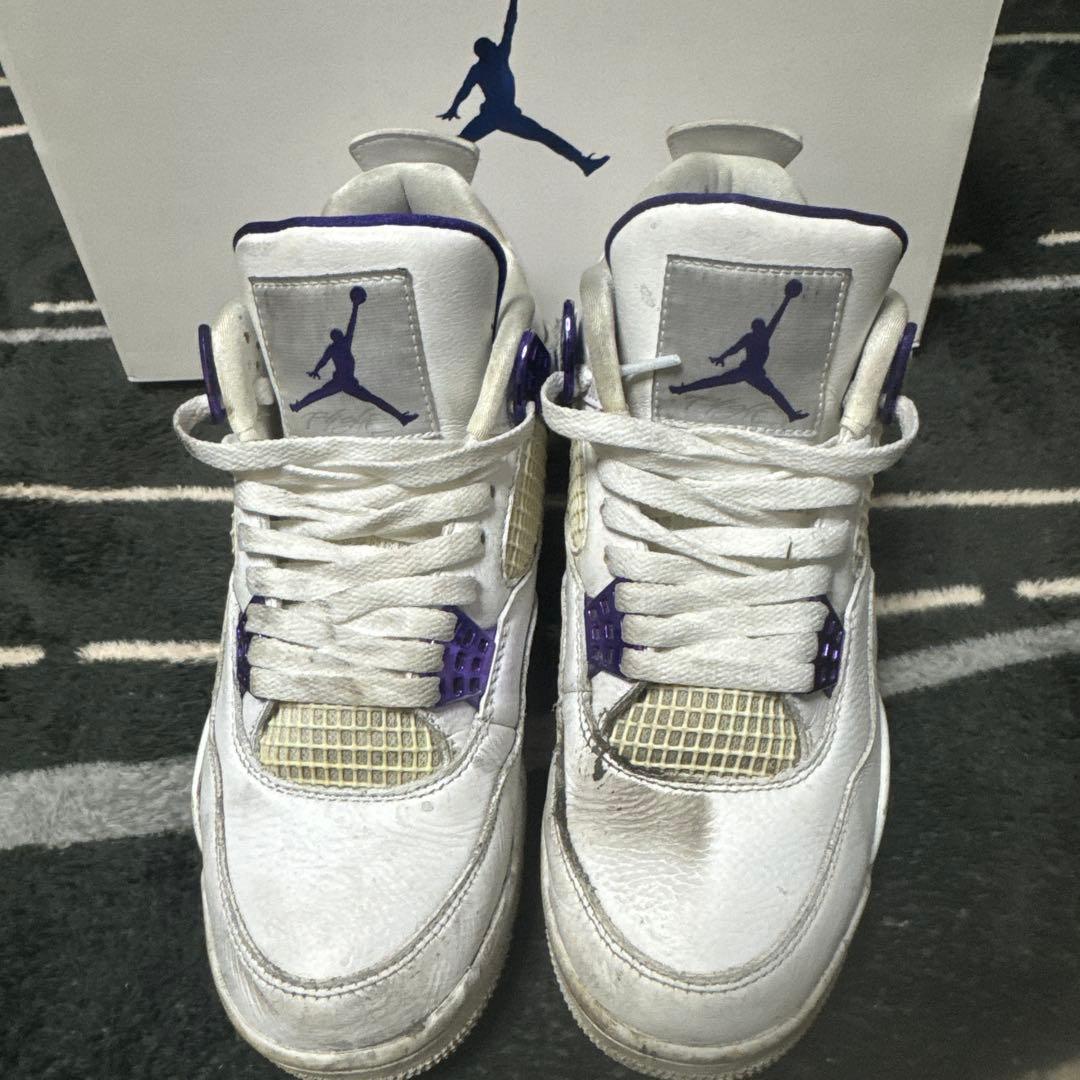 Air Jordan 4 メタリックパープル　26.5cm
