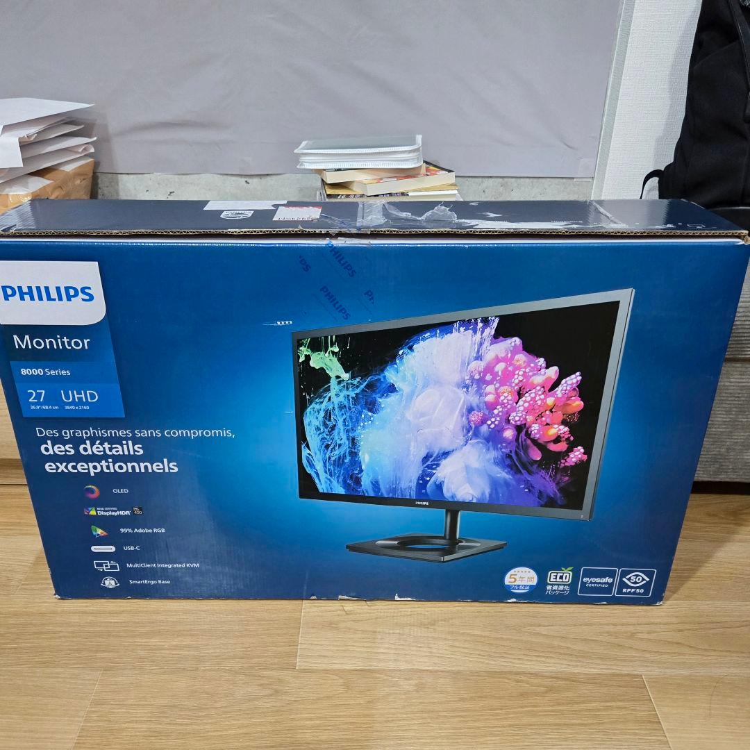 PHILIPS 27E1N8900 4K 27インチ OLED 有機ELモニター
