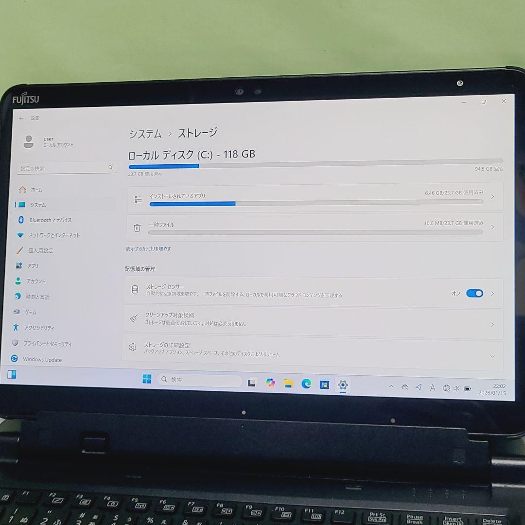 ☆高性能☆第11世代 Core i5☆ARROWS Tab Q7311/FB ③