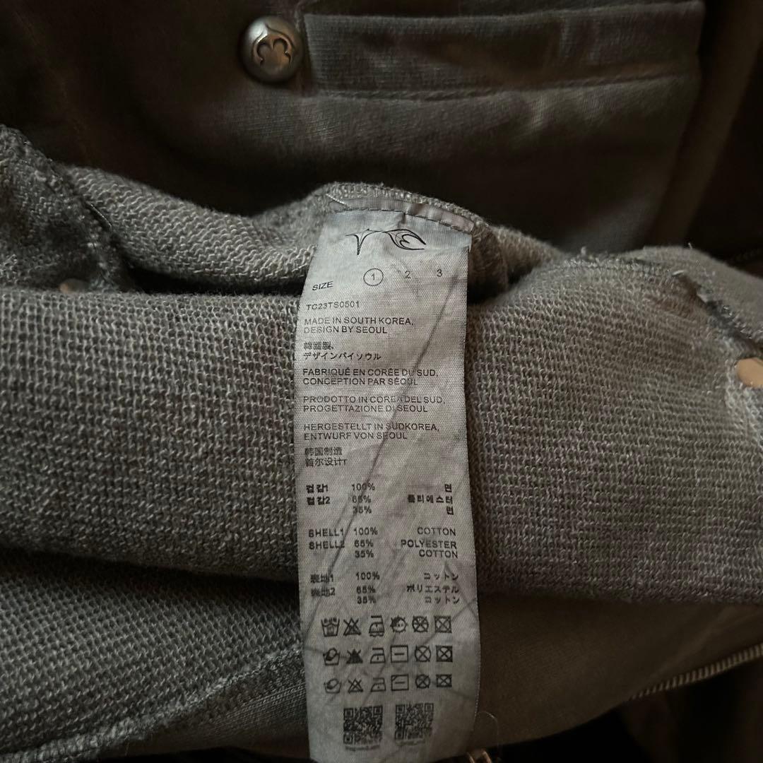 thug club サグクラブ　DEM ZIP UP HOODIE サイズ1