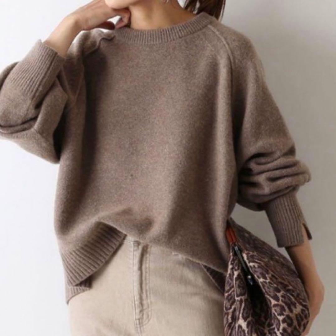 FRAMeWORK W/Caクルーネックショートプルオーバー