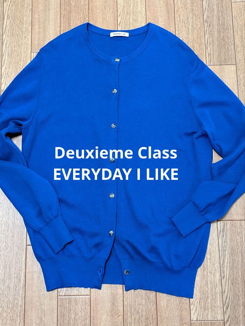 未使用！EVERYDAY I LIKE クルーネックカーディガン
