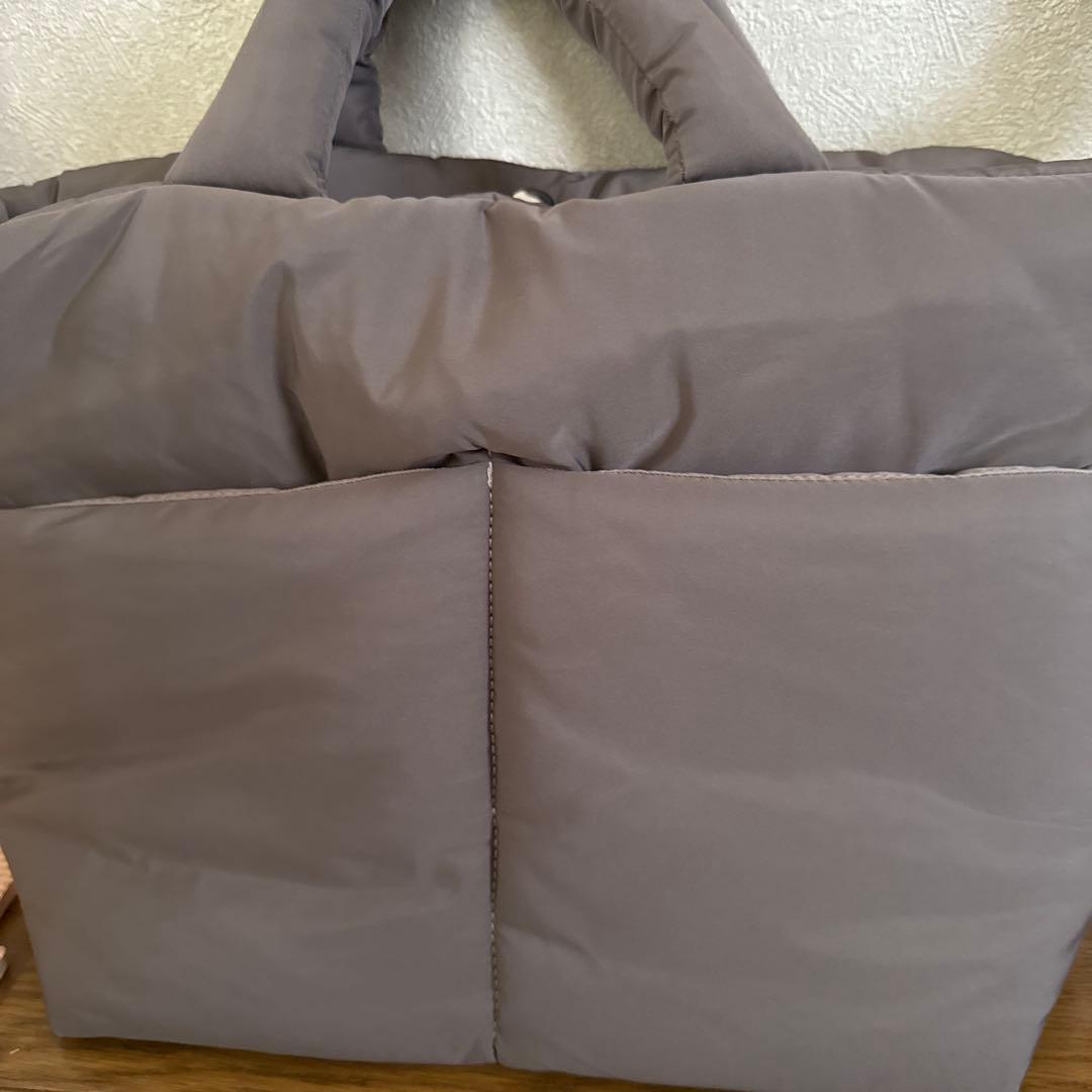 nnn！MAMU Malti puffer bag グレー
