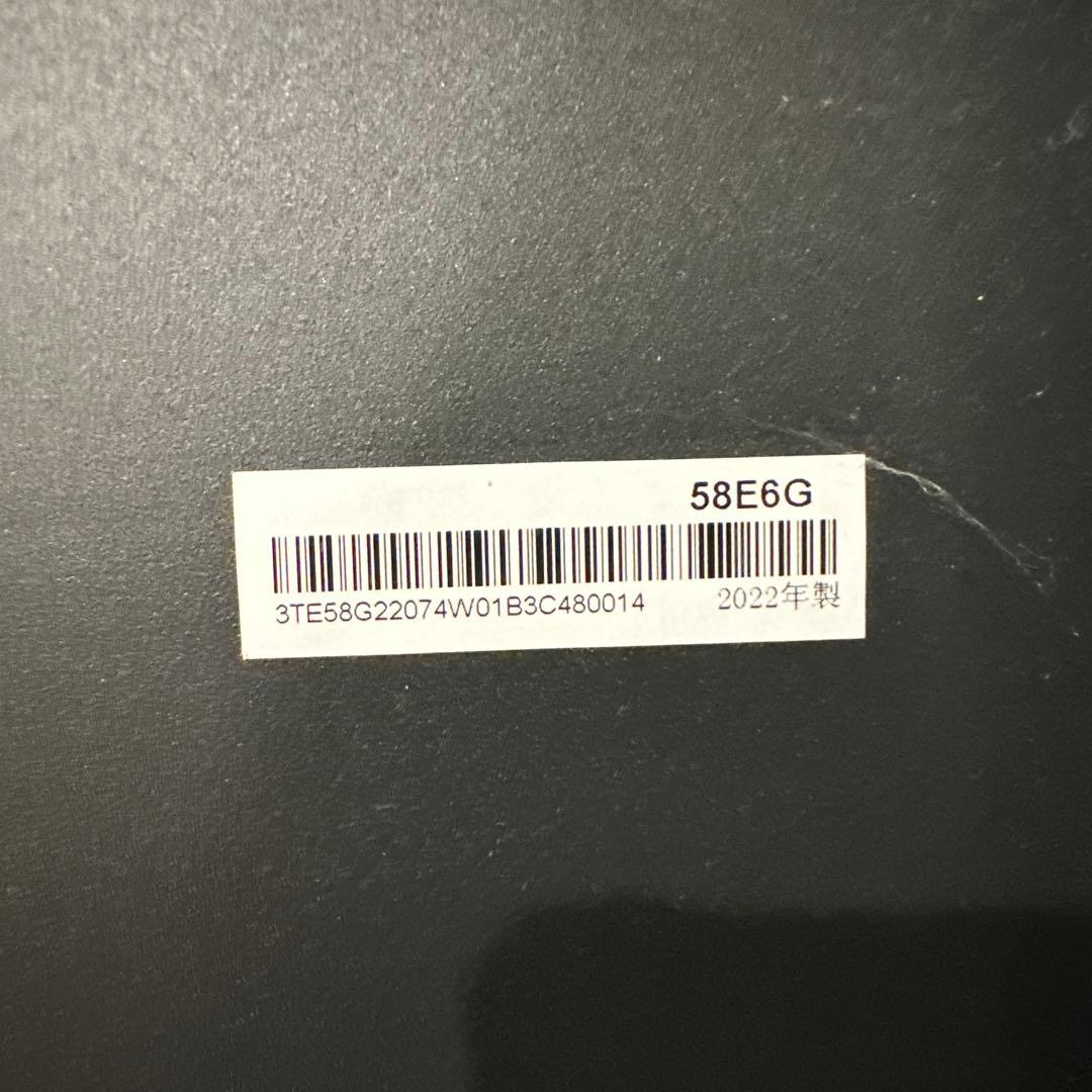 ジャンク　58型液晶テレビ　ハイセンス　58E6G