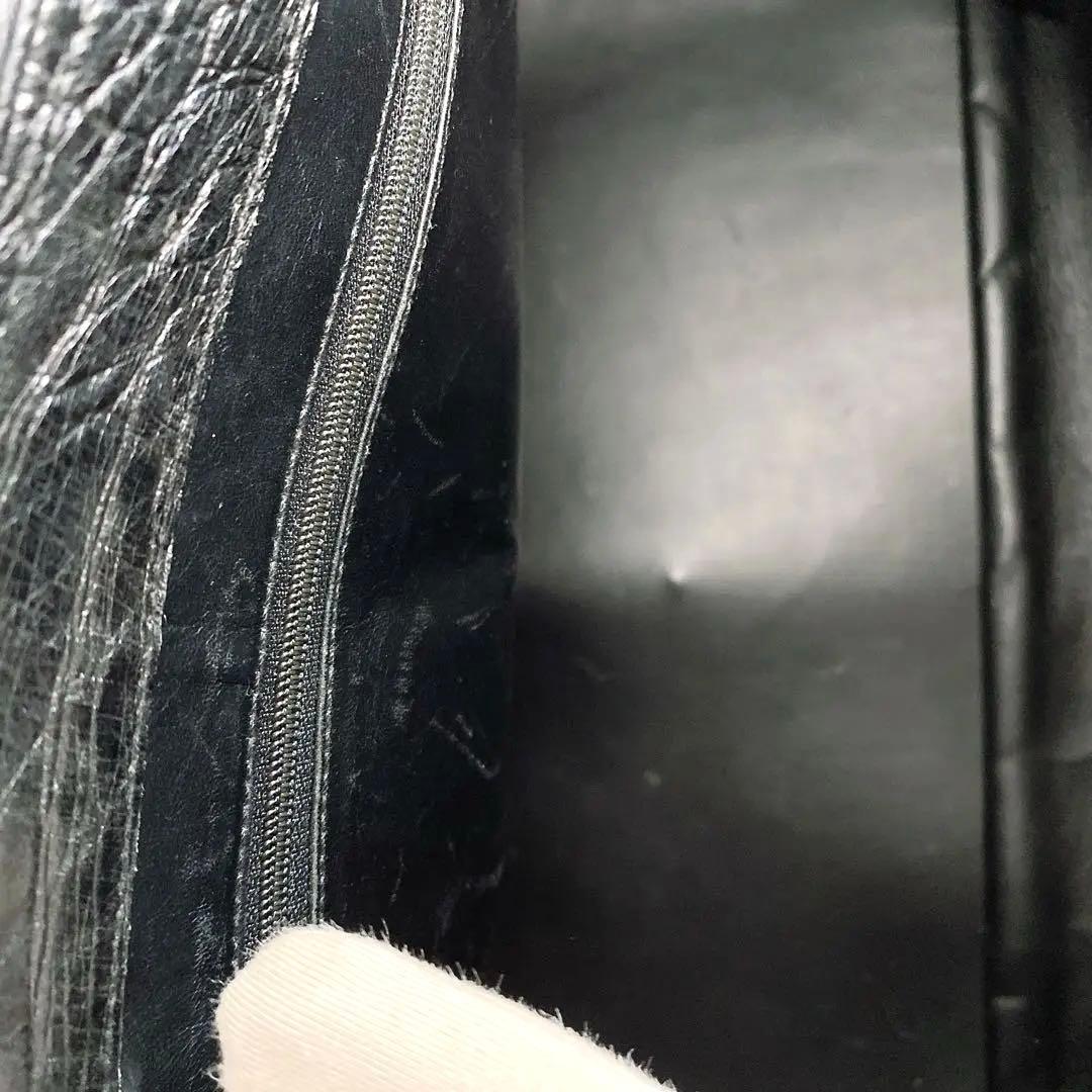 美品✨ハンドバッグ　ボストンバッグ　旅行用バッグ　ゴールド金具鍵付き　ブラック