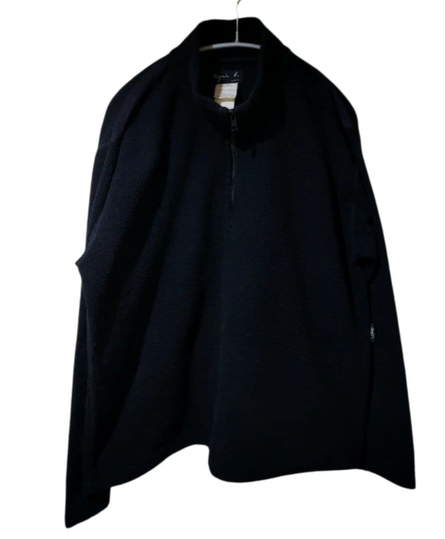 90s agnes b フリース ハーフジップ