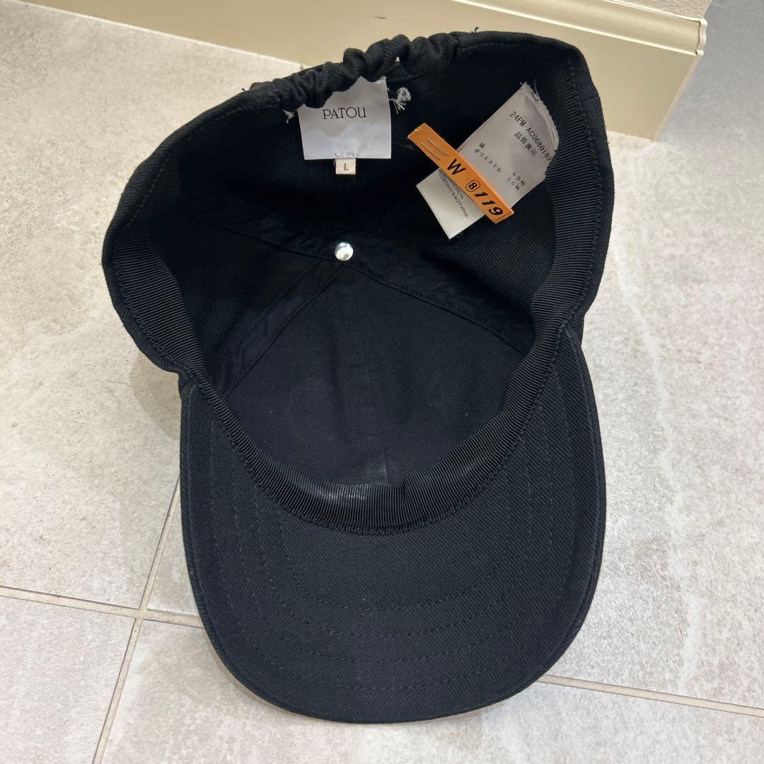 美品！パトゥ♡キャップ　黒