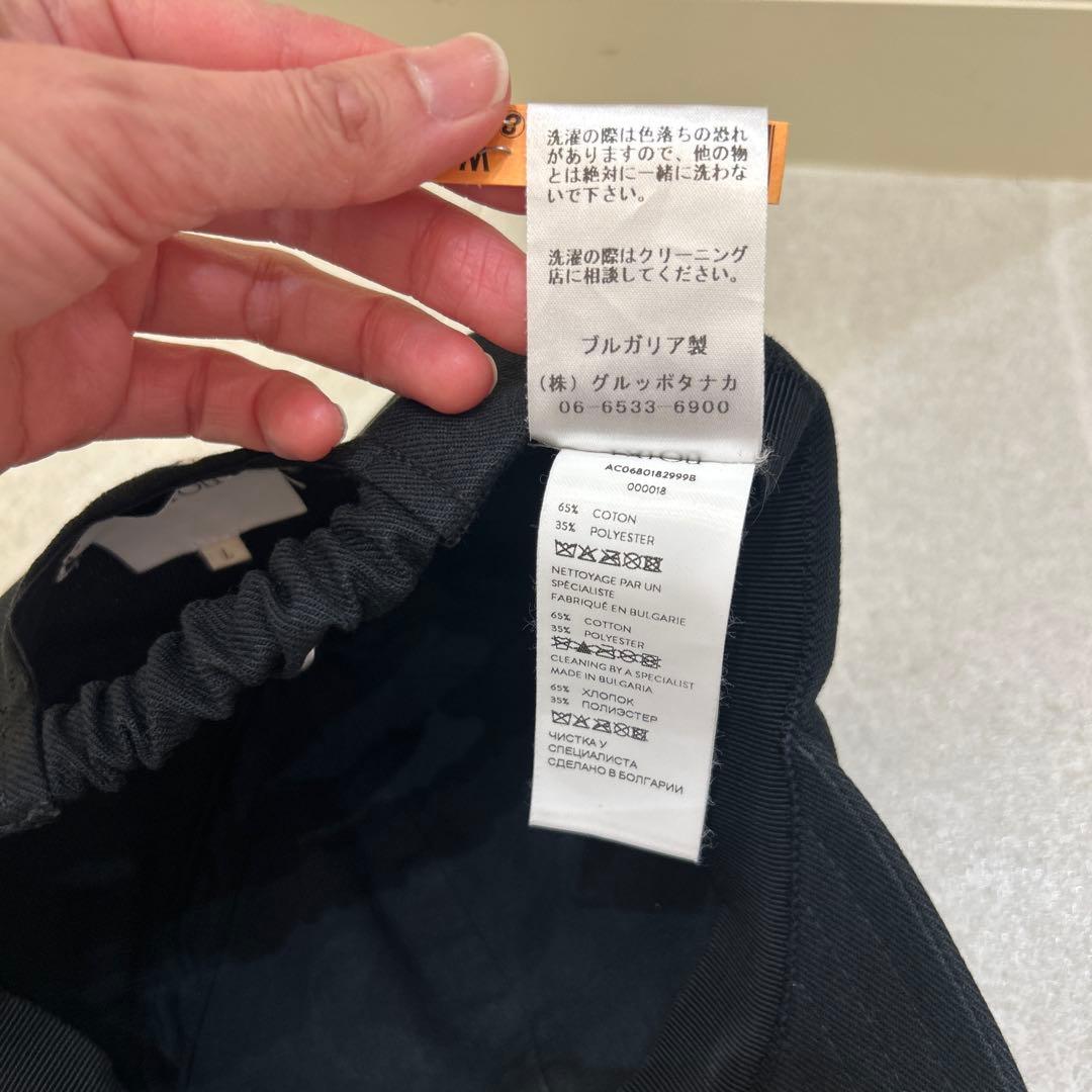 美品！パトゥ♡キャップ　黒