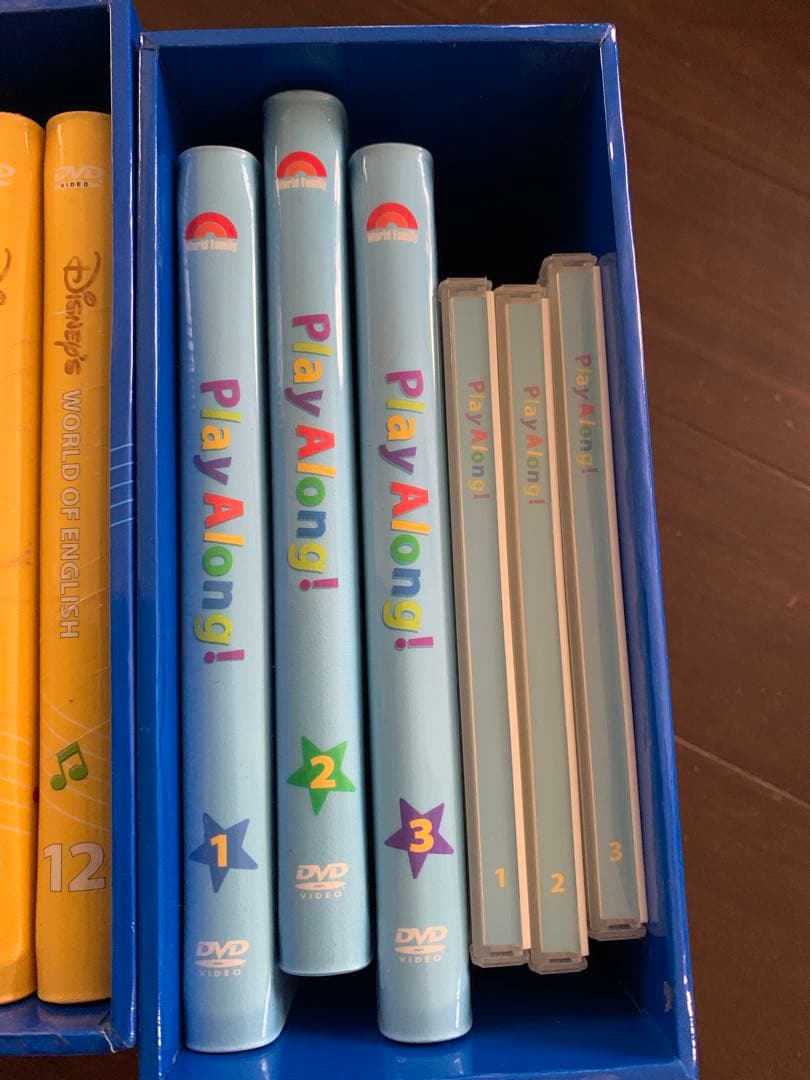 DWE ディズニー英語システム シングアロング DVD CD 12巻等