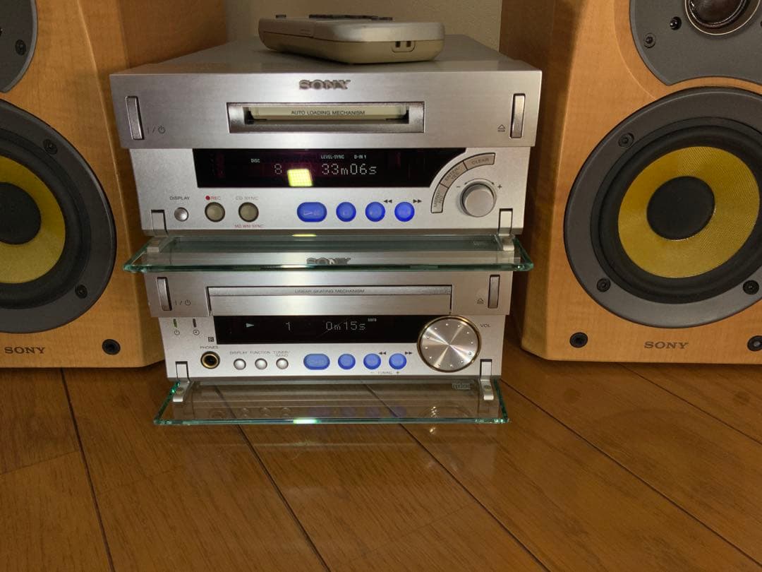 ソニー　コンポーネントシステム　HCD-SD1/MDS-SD1/SS-CSD1