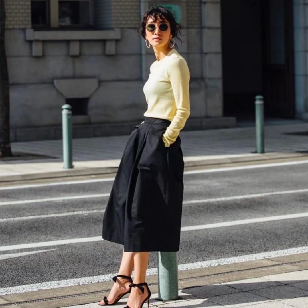 nala ドレスパンツ　黒