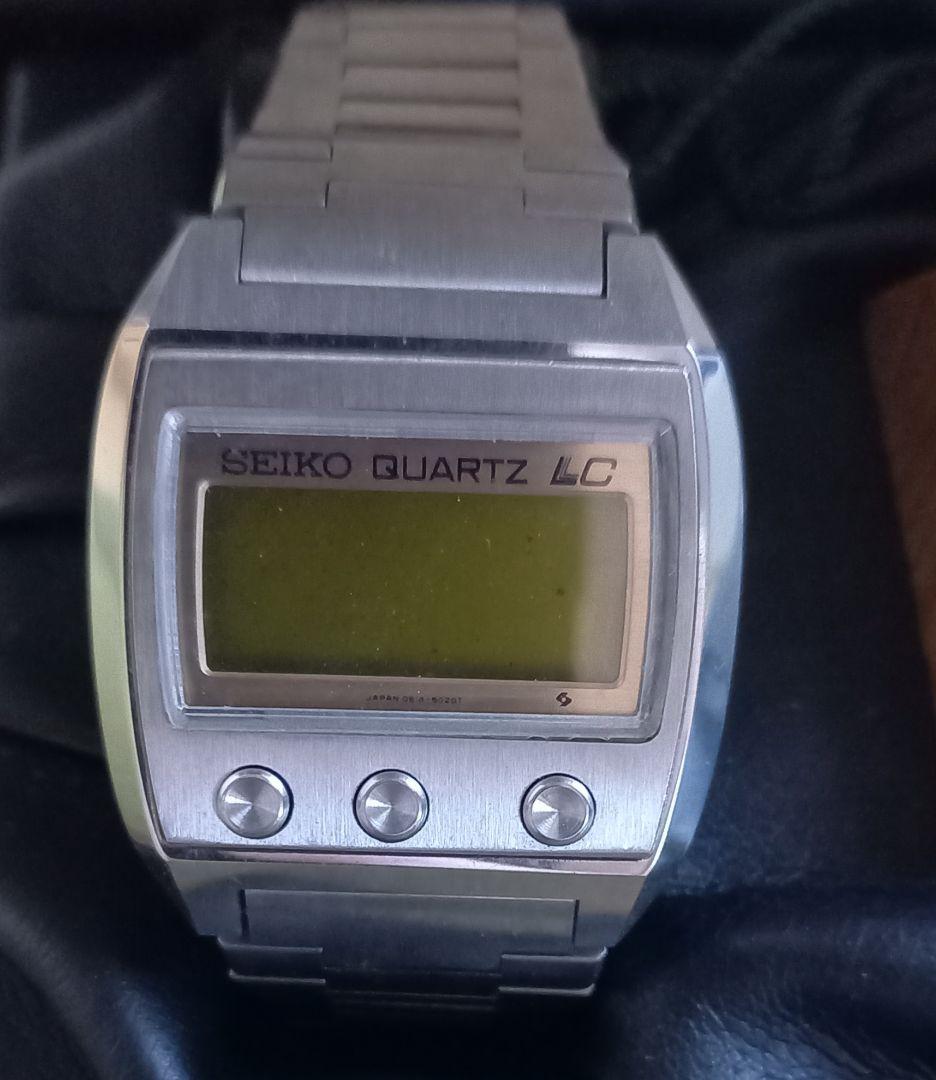 SEIKO QUARTZ LC デジタル腕時計 未使用