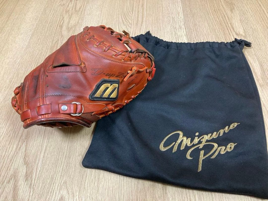 1584様用　硬式　キャッチャーミット　クレストハイドヨーロピアンキップレザー