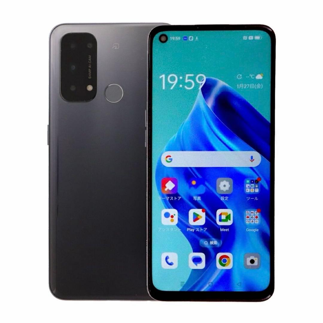 OPPO Reno5 A シルバーブラックSIMフリー