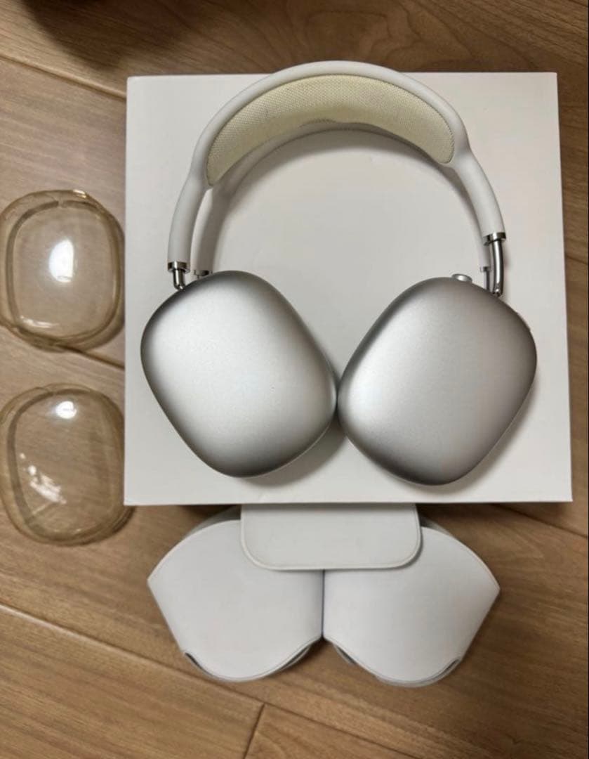 Apple AirPods Max シルバー　正規品　ほぼ新品　値段交渉⭕️