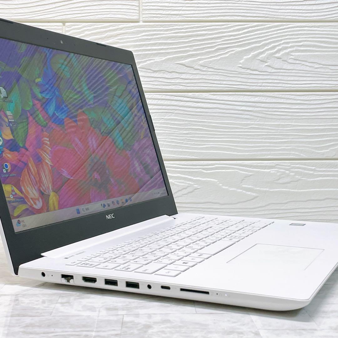 SSD512GB✨大容量✨Win11 NEC ノートパソコン カメラ NEC