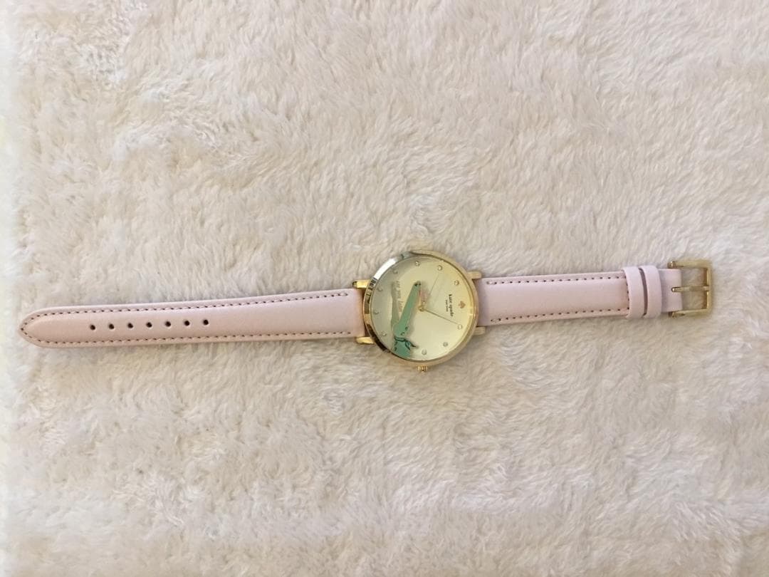 はな*　ケイトスペード　ワニ　アリゲーター　時計　稼働　レア　希少