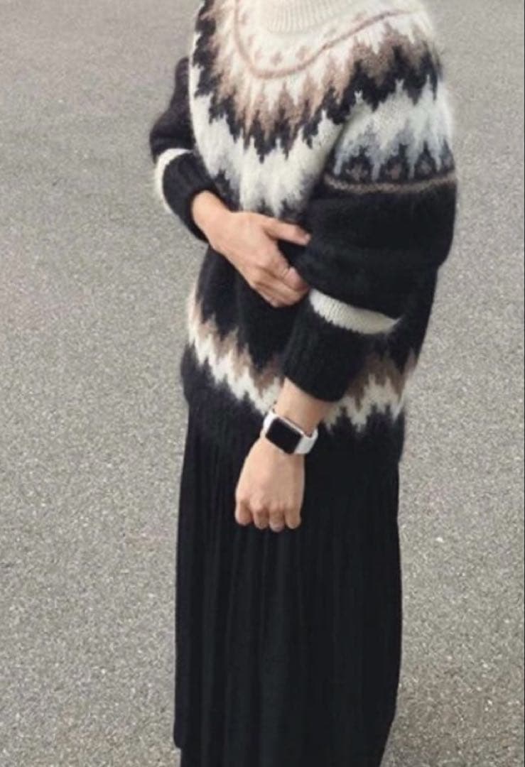 バトナー BATONER ノルディック柄 セーター　ニット