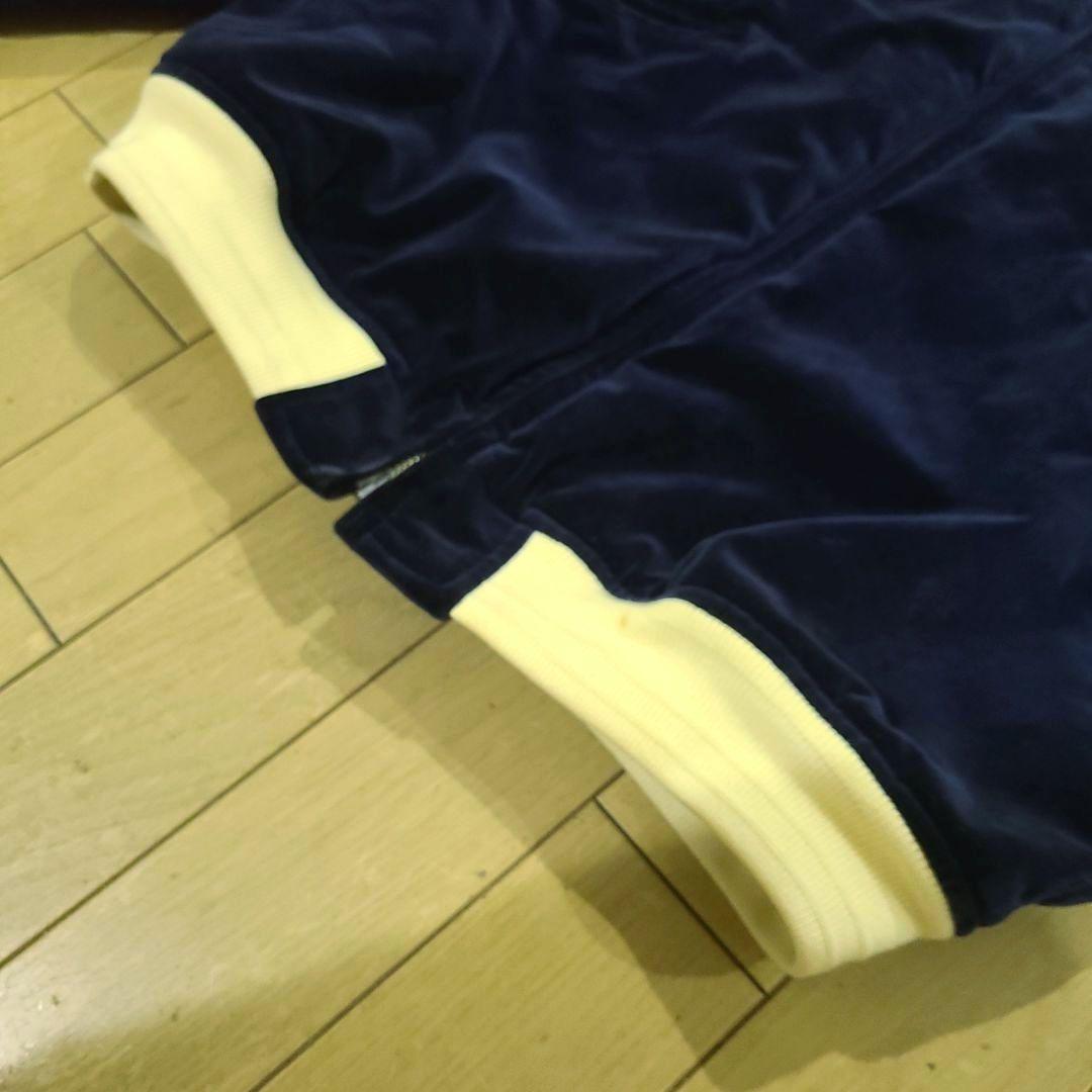 HYSTERIC GLAMOUR ネイビー スカジャン