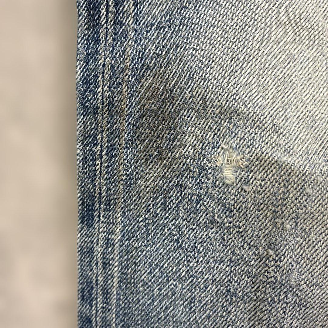 HYSTERIC GLAMOUR ダメージ加工 スタッズ ストレート レディース