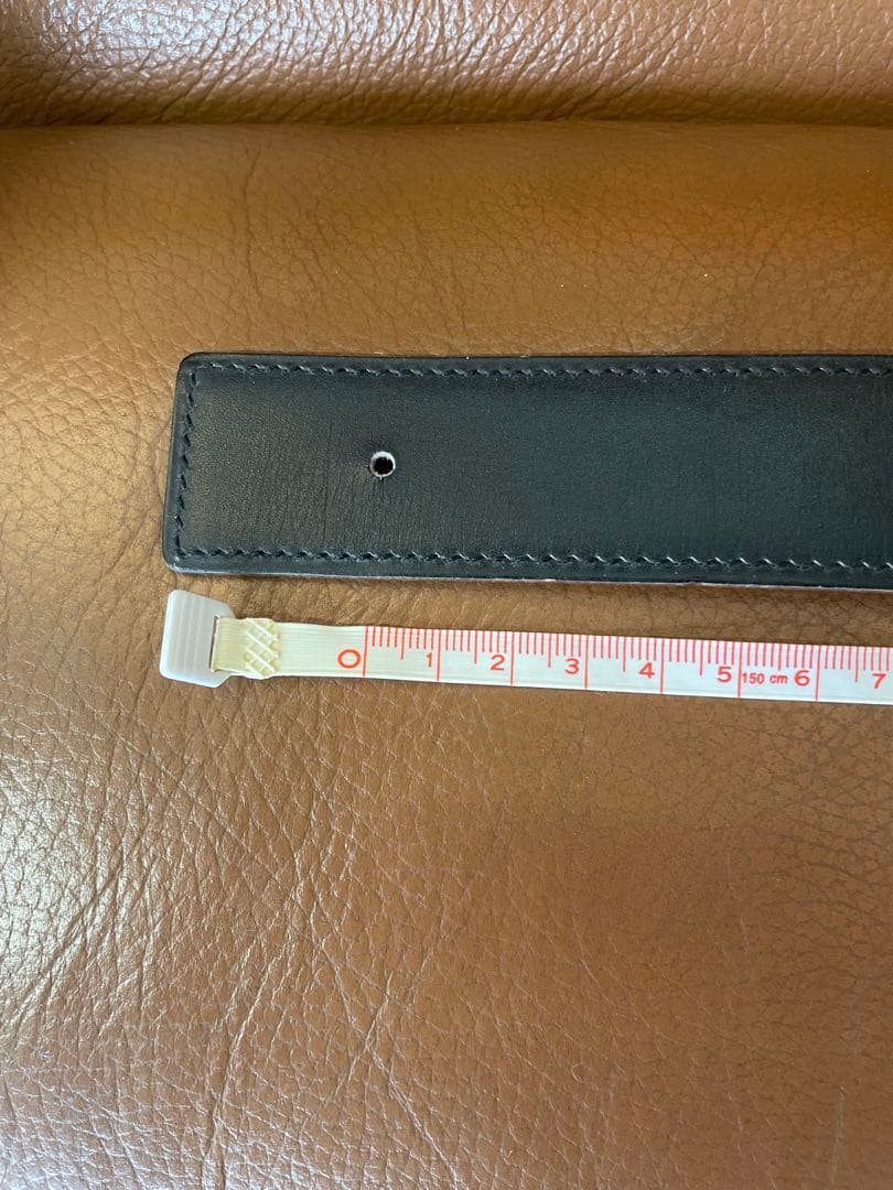 HERMES ベルト 黒 80 サイズ 箱付き