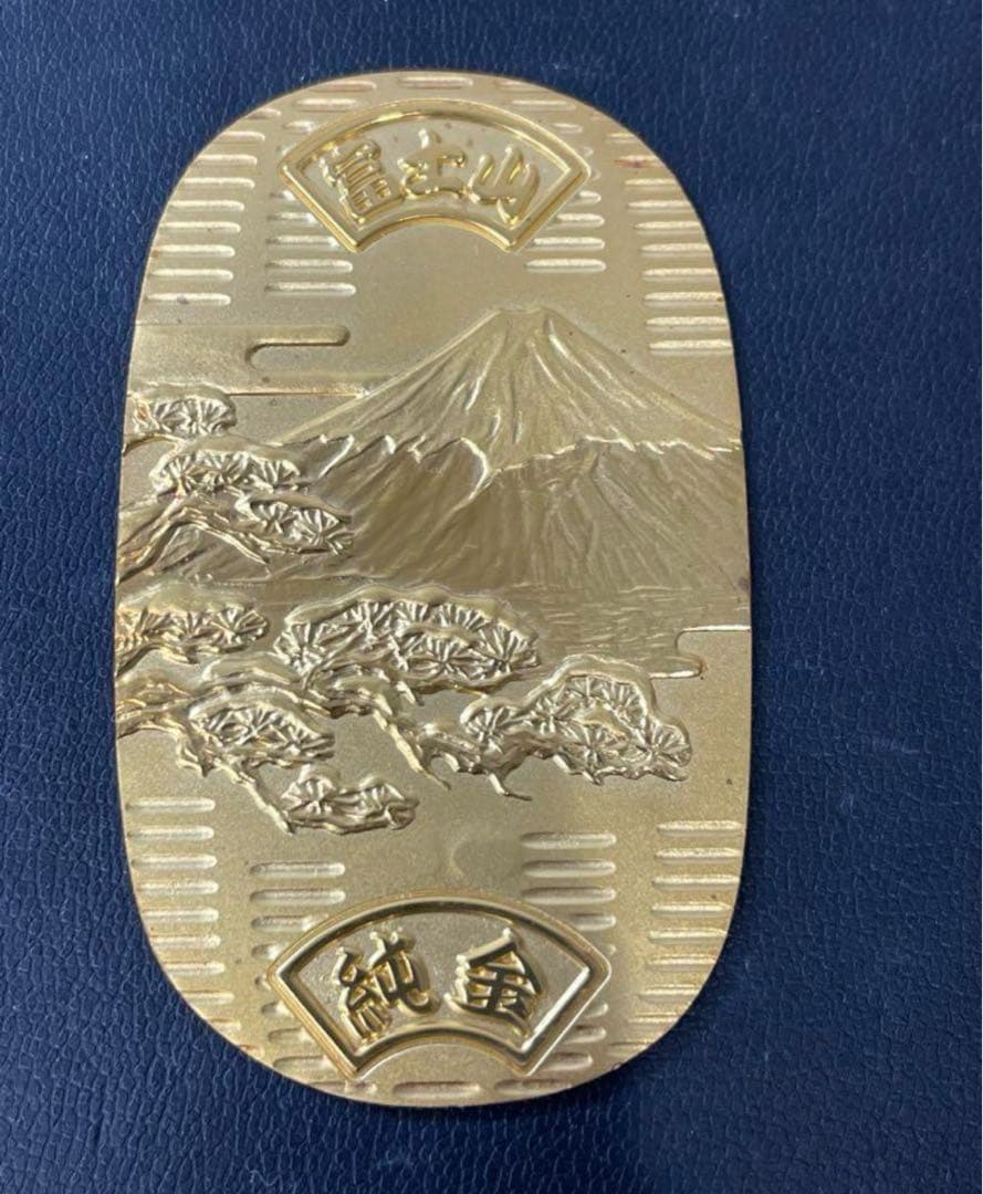 純金製富士山　小判　30g平成25年　世界文化遺産登録記念　光則作　レア