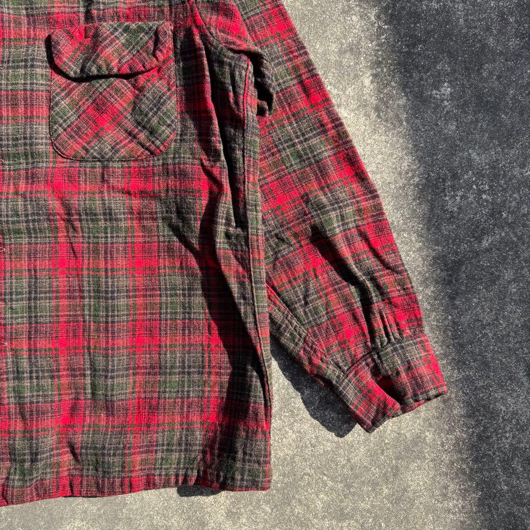 はち PENDLETON 60s シャドーチェックボードシャツ キムタク