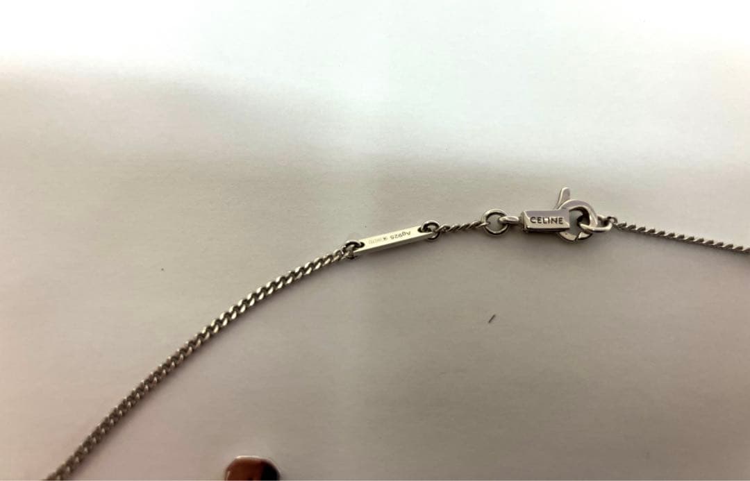 CELINE セリーヌ ネックレス シルバー SV925 ユニヴェルシテ　エディ