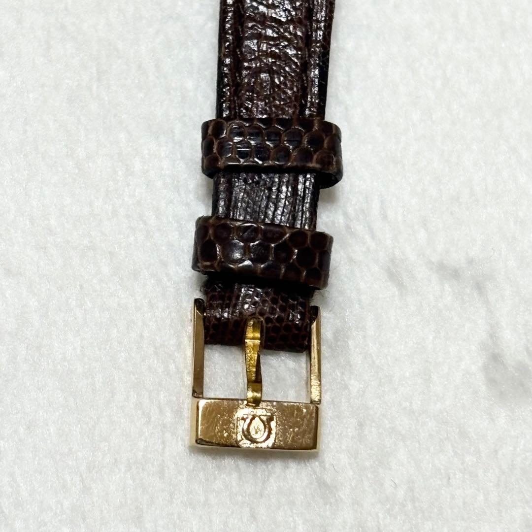 激レア オメガ 腕時計 デビル ゴールド 純正ベルト