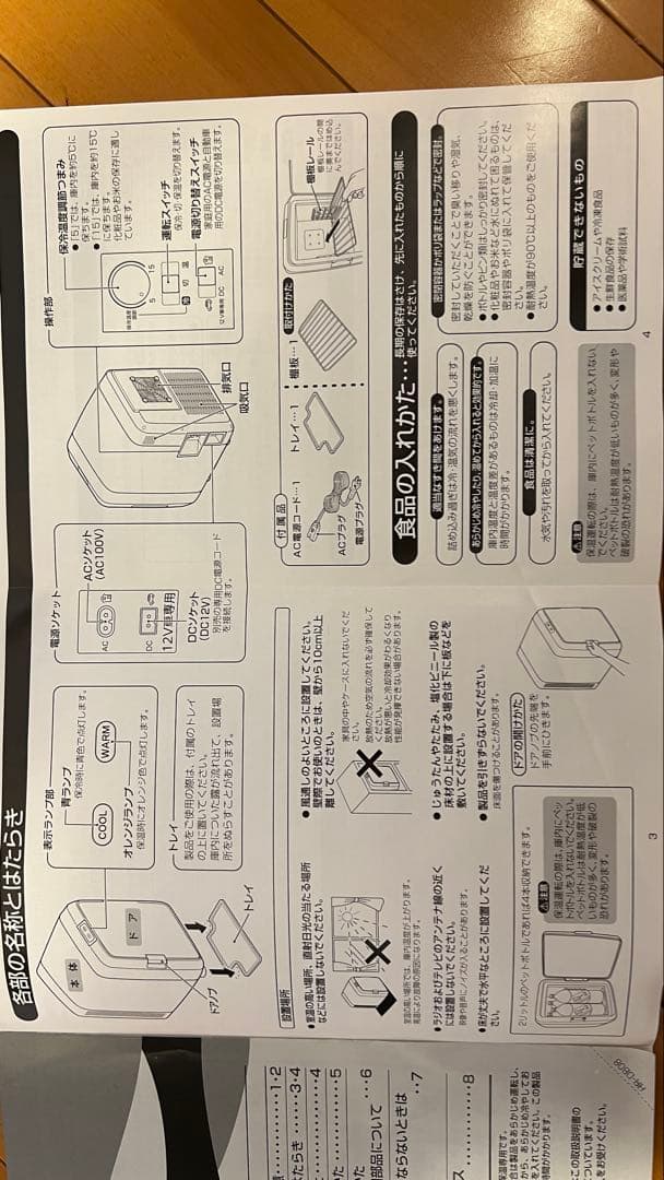 2電源式ポータブル電子適温ボックス