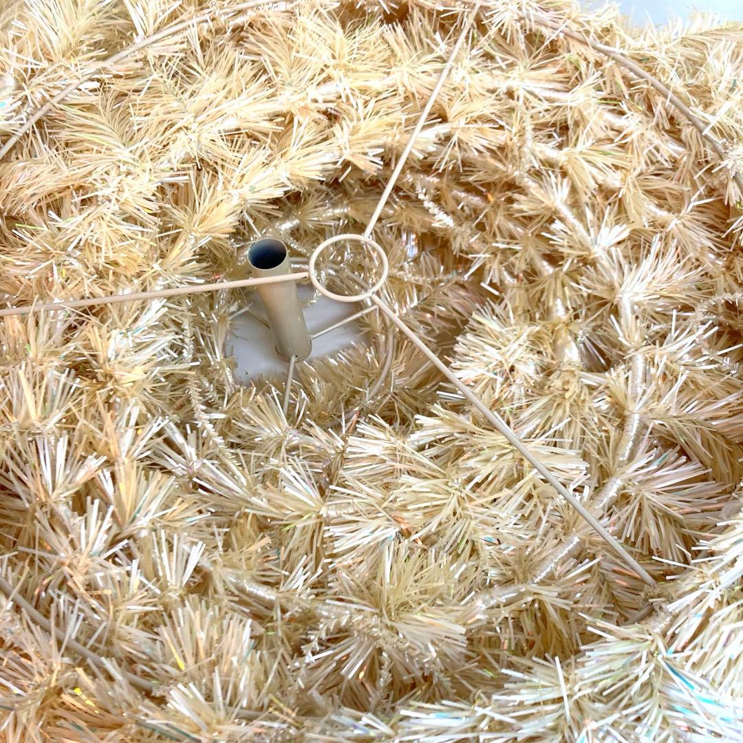 A706-6 Francfranc クリスマスツリー クリーム180cm